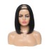 Xuchang factory direct sales U part Bob wigs natural color Brazilian hair U-shaped head cover women's short hair bob