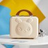 Rabbit suitcase, small 14 inch handheld makeup box, female student mother and child box, small cleaning and storage box, new scratch resistant and wear-resistant