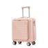 2022 new front opening luggage compartment 18 inch lightweight small travel suitcase for women, computer, and men