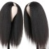 U part human hair Kinky straight wigs Yaki hair Corn perm long curly hair