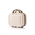 Cute travel luggage, small mini boarding box, 14 inch handheld cosmetics storage box, hard box that can be hung