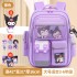 New elementary school backpack for girls, lightweight and reduced weight, spine protection, large capacity children's backpack, wholesale for grades 1-6