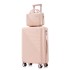 Korean version luggage, female swivel wheels, Instagram influencer, small fresh travel suitcase, 24 inch password leather box, mother box