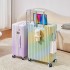 New gradient color luggage for women with high looks, luggage for men with large capacity, student password box, travel 24 inch suitcase