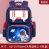 New cartoon backpack for elementary school students, large capacity, lightweight backpack for first and sixth grade, children's spine protection and weight reduction backpack