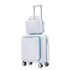 2022 new front opening luggage compartment 18 inch lightweight small travel suitcase for women, computer, and men