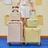 2022 new front opening suitcase 24 inch student cute Korean version small fresh net red trolley case Tiktok same model