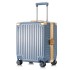 Men's business aluminum frame luggage case, women's small 18 inch suitcase, universal wheel travel case, small and fresh new product