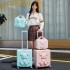 Violent Bear Luggage 18 inch Password Travel Box Trendy Men and Women Boarding Case Universal Wheel Pull Rod Box Small Leather Box Student