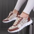 Ins new versatile mesh sequin sports women's shoes, spring and summer hollow fashion lace up lightweight casual shoes