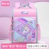 New Primary School Students' Load Reduction and Stress Relief Cartoon Children's Backpack Large Capacity Boys and Girls' Bright Leather Waterproof Backpack Wholesale