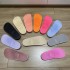 The shoe factory sells semi-finished PVC one-piece slippers with a complete range of shoe material sizes for export. The inflatable outsole is available for foreign trade