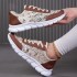 Ins new versatile mesh sequin sports women's shoes, spring and summer hollow fashion lace up lightweight casual shoes