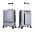 2022 New Business Luggage 20 inch/24 inch Front and Rear Open Trolley Box with Universal Wheels for Men's Short term Travel