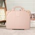 Small and lightweight luggage for women, 14 inch mini student storage and makeup box, portable and easy to carry, with a large capacity