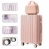 New gradient color luggage for women with high looks, luggage for men with large capacity, student password box, travel 24 inch suitcase