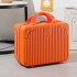 Small and lightweight luggage for women, 14 inch mini student storage and makeup box, portable and easy to carry, with a large capacity