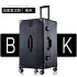 Luggage, women's aluminum suitcase, sturdy and durable, male student, large capacity, large size, password travel boarding suitcase