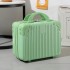 Small and lightweight luggage for women, 14 inch mini student storage and makeup box, portable and easy to carry, with a large capacity