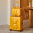 Violent Bear Luggage 18 inch Password Travel Box Trendy Men and Women Boarding Case Universal Wheel Pull Rod Box Small Leather Box Student