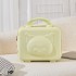 Cartoon candy colored suitcase for women, 14 inch portable makeup bag, cute, large capacity, mini, portable, mother and child box for students