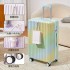 2023 New Explosive Gradient Luggage Multi functional Trolley Box for Girls with Ultra High Beauty Password Box 20 inches