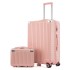 Luggage with high aesthetic value, aluminum frame, travel suitcase, durable and sturdy, large capacity, men's and women's 2022 new password box