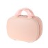 Color blocking portable suitcase, women's small makeup box, convenient 14 inch travel password box, lightweight mini storage bag