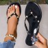 Summer TB high-quality branded flip flops women's flat bottomed flip flops beach jelly shoes