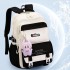 Backpack for girls, high school students, super large capacity, junior high school students, backpack for elementary school students in grades 3-6, lightweight and load reducing, spine protection