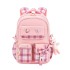 Elementary school girls' backpack, lightweight new backpack for grades 136, large capacity spine protection cute backpack