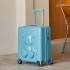 Violent Bear Luggage 18 inch Password Travel Box Trendy Men and Women Boarding Case Universal Wheel Pull Rod Box Small Leather Box Student