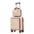 2022 new front opening luggage compartment 18 inch lightweight small travel suitcase for women, computer, and men