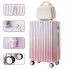 Versatile, fresh, gradient color luggage, Japanese style, high aesthetic value, simple suitcase, student password lock, travel suitcase