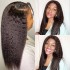 U part human hair Kinky straight wigs Yaki hair Corn perm long curly hair