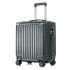 Men's business aluminum frame luggage case, women's small 18 inch suitcase, universal wheel travel case, small and fresh new product