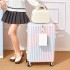 Versatile, fresh, gradient color luggage, Japanese style, high aesthetic value, simple suitcase, student password lock, travel suitcase