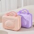 Cartoon candy colored suitcase for women, 14 inch portable makeup bag, cute, large capacity, mini, portable, mother and child box for students