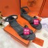 H Home's new dopamine color scheme simple and fashionable slippers, the same versatile flat sandals as European and American internet celebrities, Sandals