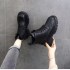 Lace up Martin boots for women 2023 autumn and winter new British style fashionable and comfortable Chelsea boots thick soled fashion short boots