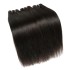 Mechanism Yaki Real Hair Female Wig Hair Curtain Kinky Straight Wig Bubble Hair Curtain One Piece Hair Replacement