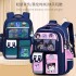 New elementary school backpack for girls, lightweight and reduced weight, spine protection, large capacity children's backpack, wholesale for grades 1-6