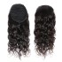 Wig Ponytail Natural Song Water wave Ponytail Human Hair Natural Color Black Human Hair