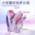 Hot selling girls' lightweight and waterproof backpack, customized spine protection backpack for grades 13 to 6