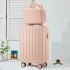 Mother and Son Korean version of Little Fresh Password Box New Female Student Luggage Cute Macaron Travel Box Trolley Box