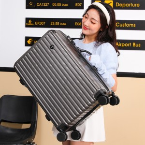 Three sided diamond anti-collision bag corner luggage rod password travel luggage female student boarding silent universal wheel