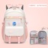 New high-capacity backpack for girls, reducing the burden on primary school students in sixth grade, spine protection backpack for junior high school students, refrigerator backpack