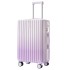 2023 New Explosive Gradient Luggage Multi functional Trolley Box for Girls with Ultra High Beauty Password Box 20 inches