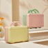 Macaron Color Matching Suitcase Small 14 inch Makeup Case Portable Large Capacity Storage Box Student Mother and Child Luggage