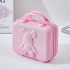 Violent Bear Graffiti Luggage Female 14 inch Small Makeup Box 2022 New Password Box Lightweight Mini Storage Box